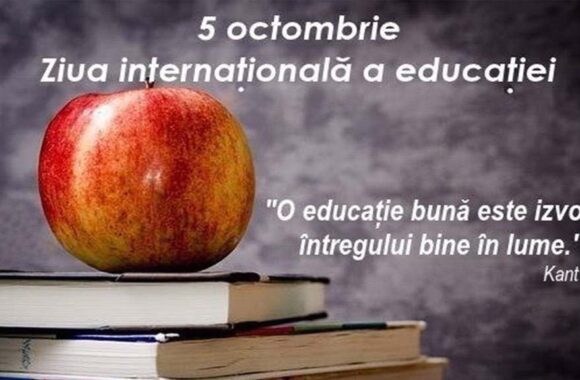 Thumbnail for the post titled: 5 octombrie – Ziua Mondială a Educației